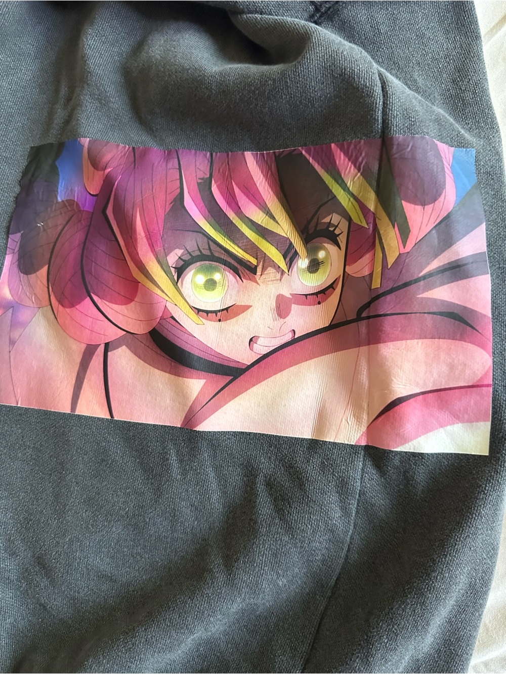 Demon Slayer Comfort Colors Black Crewneck Sweatshirt Unisex Size XL - Picture 9 of 12